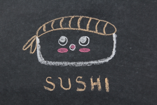 寿司の絵