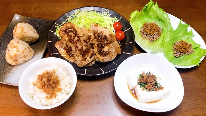 生姜の佃煮アレンジ